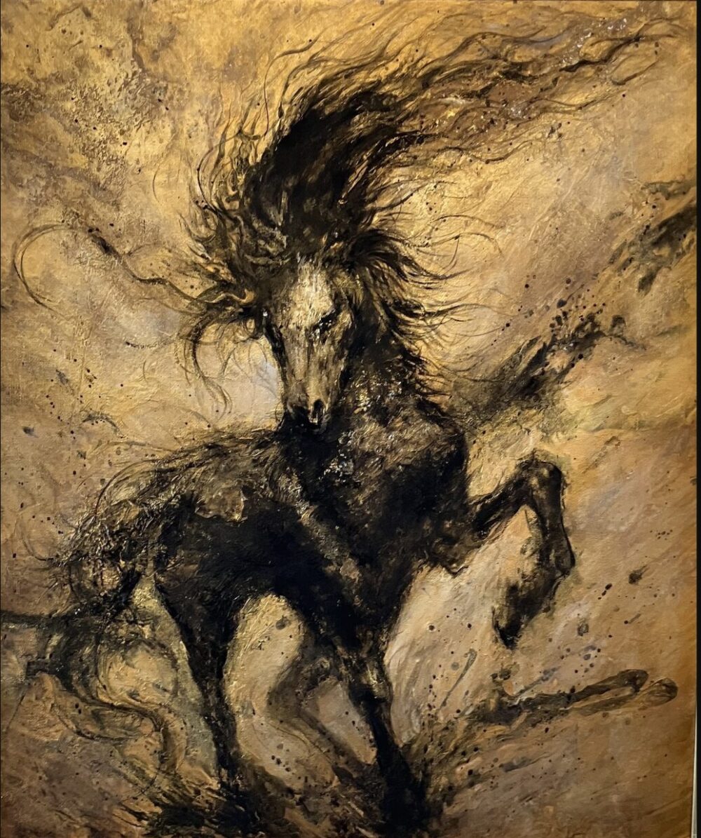 黒馬のイメージ